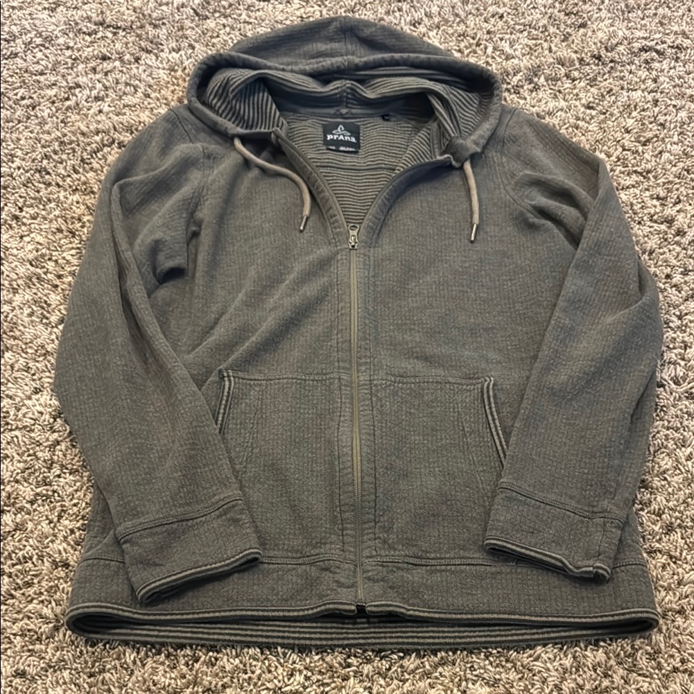 Women’s Prana Zip Up Jacket. Size Medium